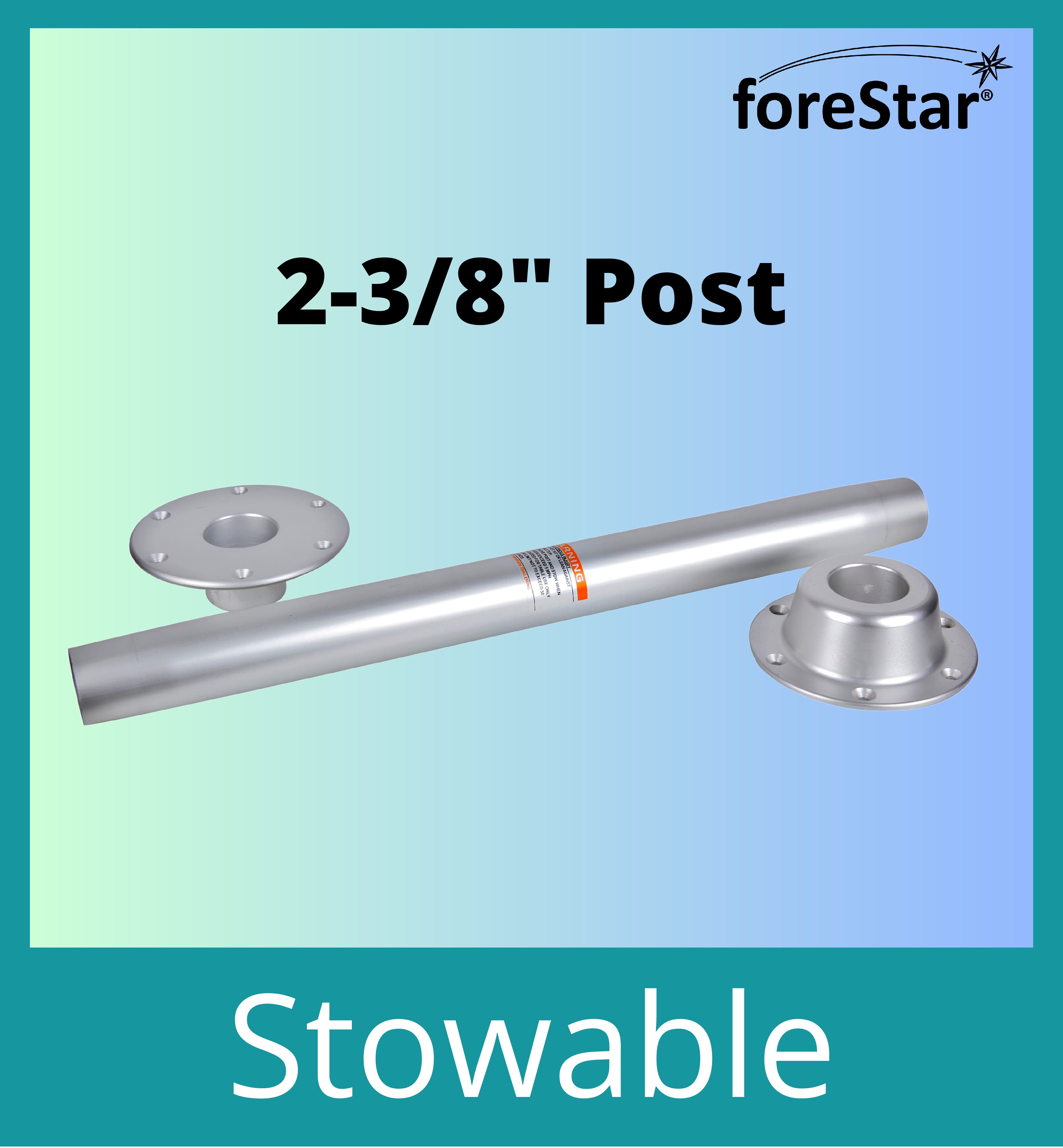 2-3/8" Stowable