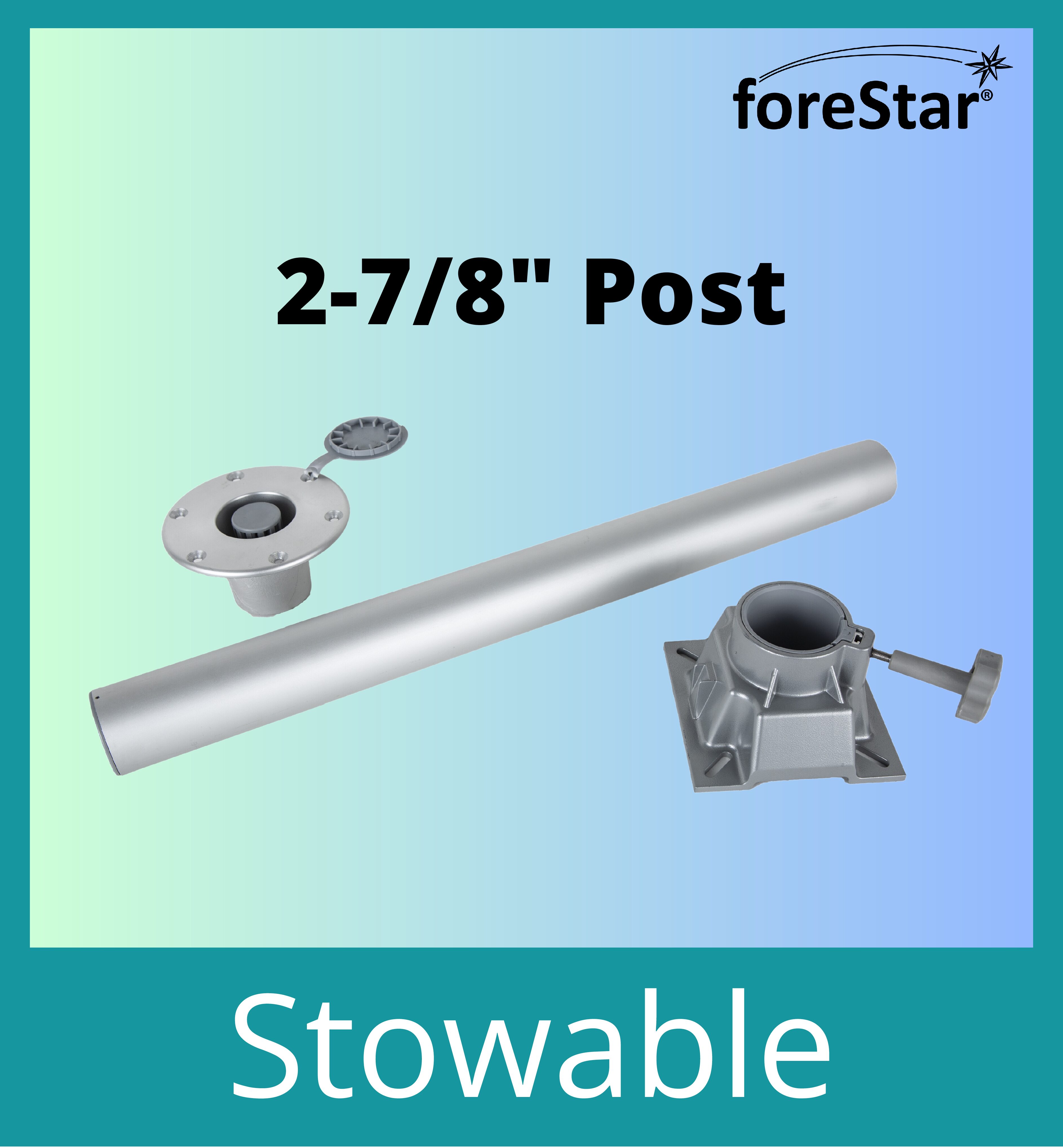 2-7/8" Stowable