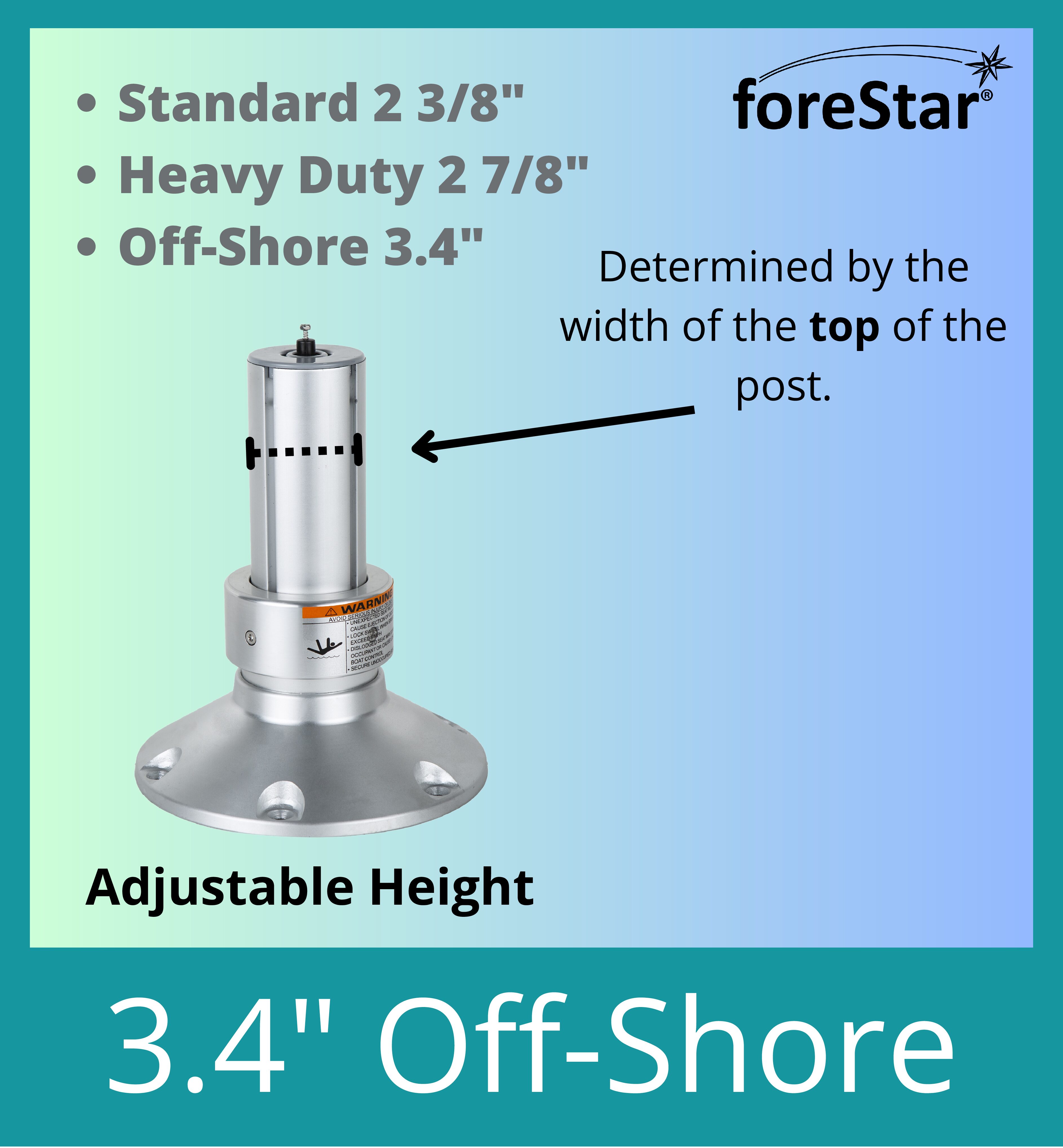 3.4" Offshore Air Ride