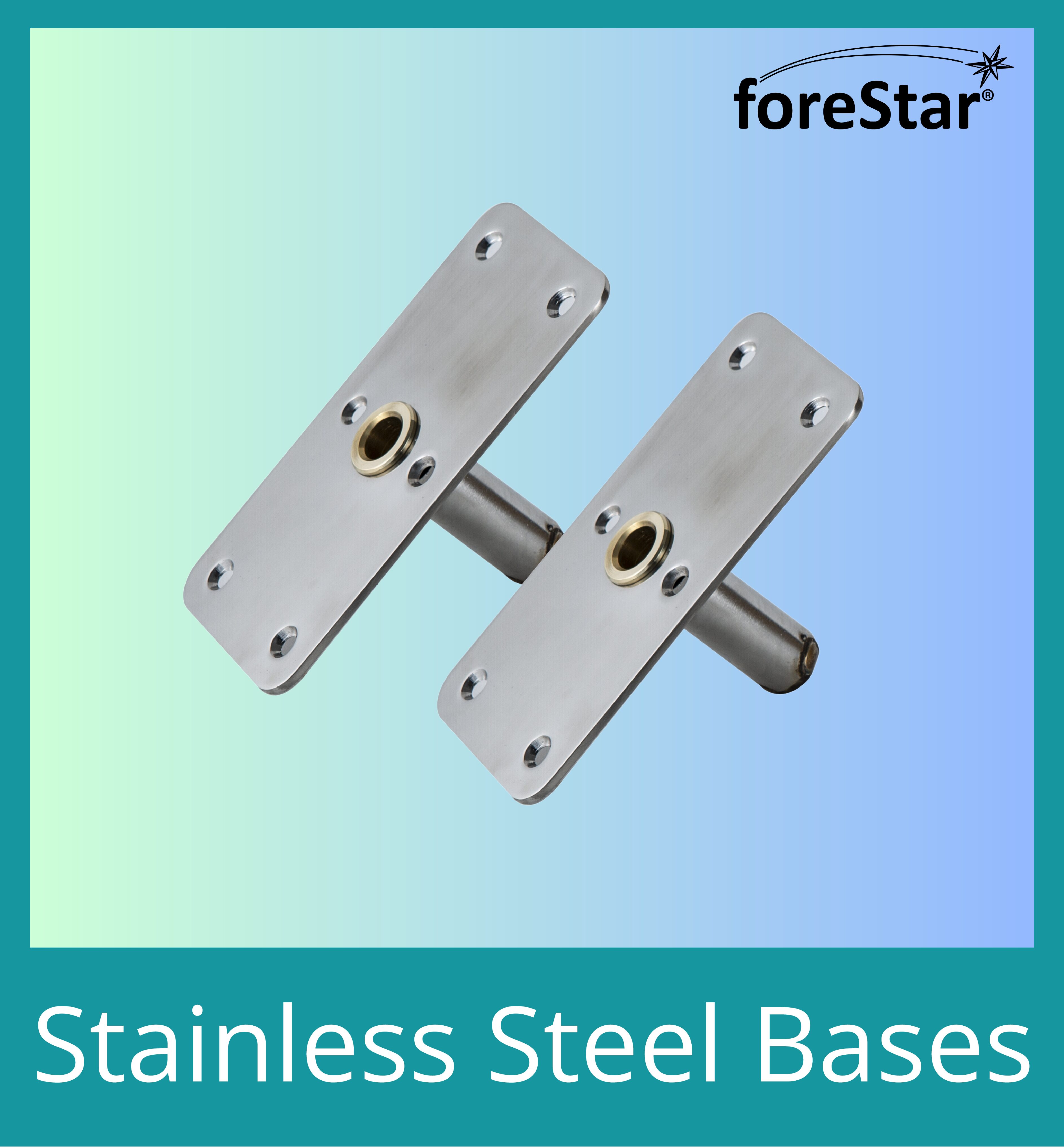 Threaded Stainless Steel Bases