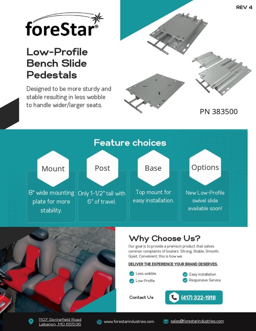 <h3>Low Profile Bench Slide</h3>